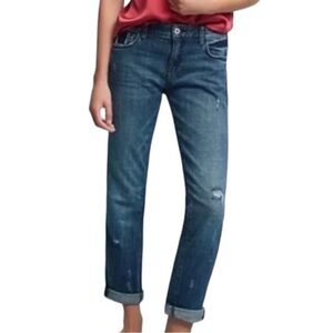 PILCRO AND THE LETTERPRESS➕Distressed Slim Boyfriend Jeans